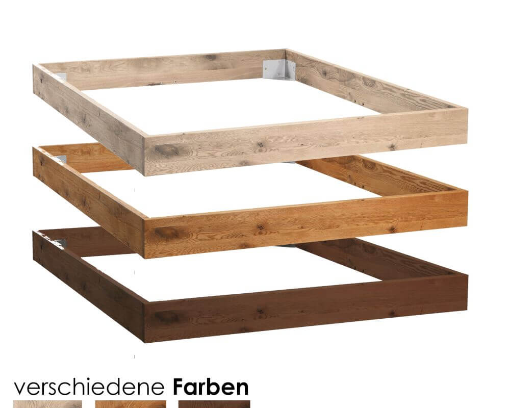 Hasena Oak-Line Wild Bettrahmen Cadro 18 Wildeiche • slewo.com